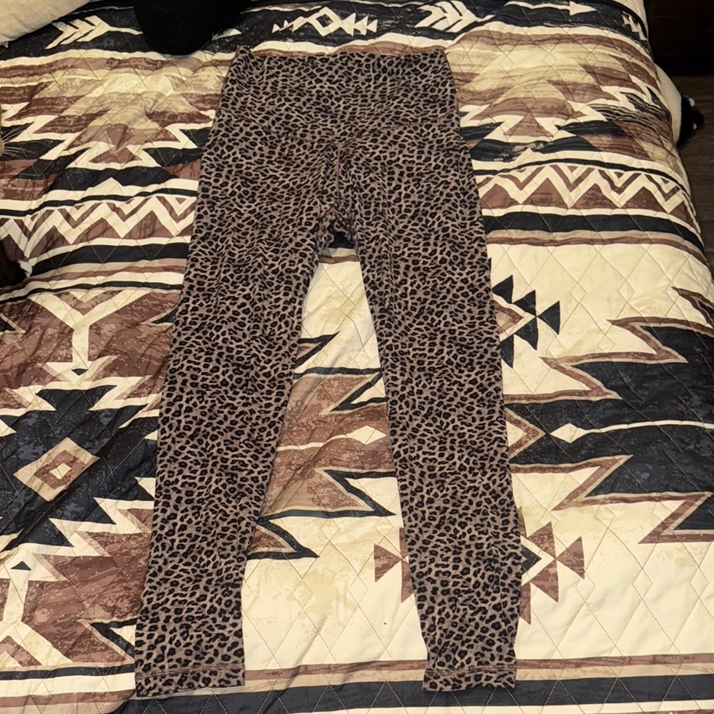 Aerie cheetah print 7/8 leggings